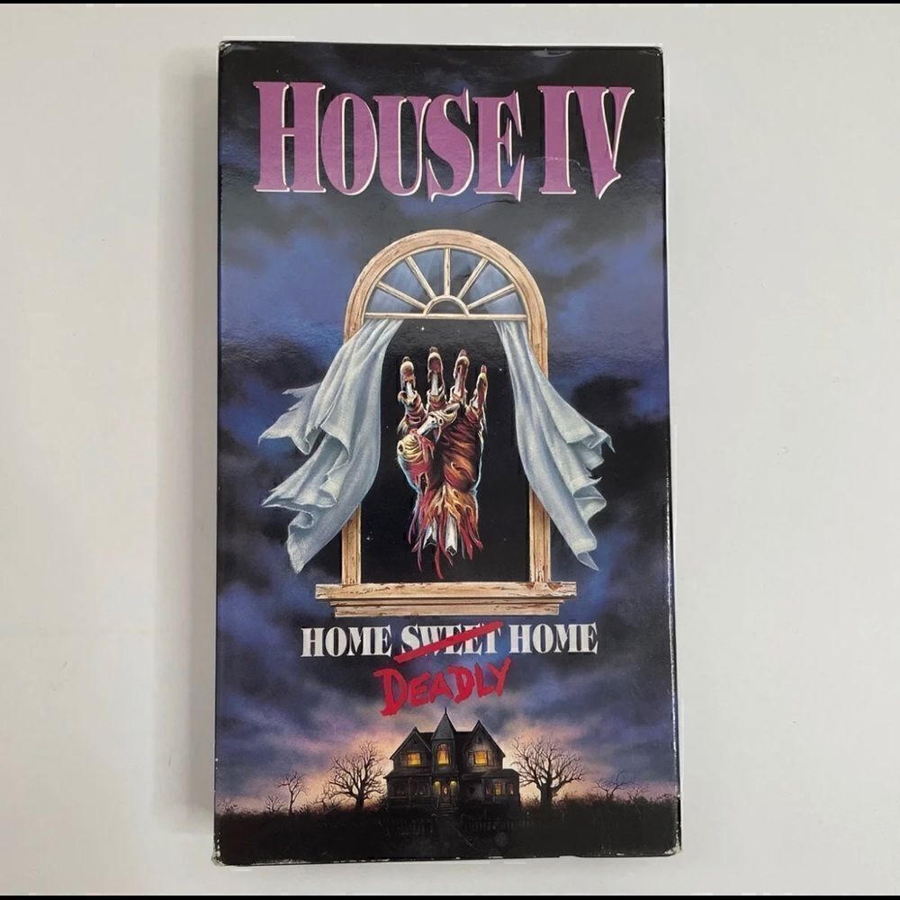 Vintage Horror Movie House IV: Home Deadly Home VHS